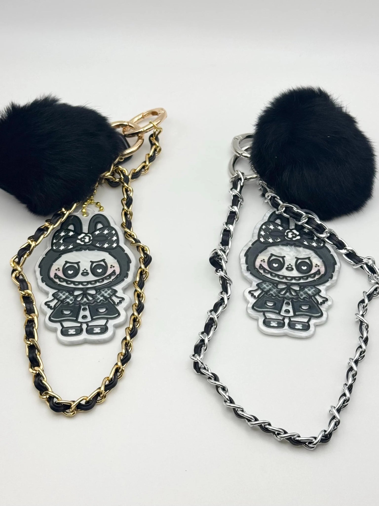 Monster Bag Charm – Gold or Silver, 14” Chain - Pip & Purlie