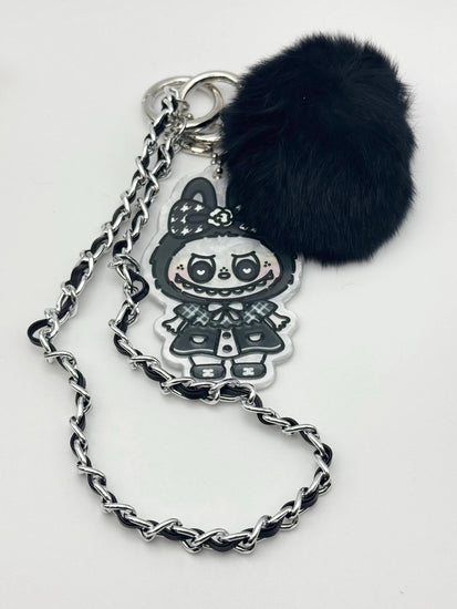 Monster Bag Charm – Gold or Silver, 14” Chain - Pip & Purlie