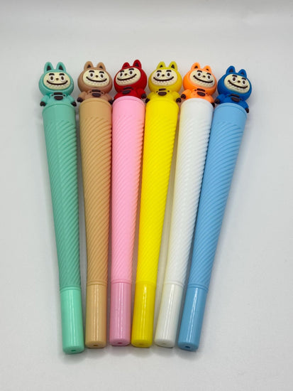 Monster Black Ink Pen: Kawaii Stationery Gift (0.3mm) - Pip & Purlie