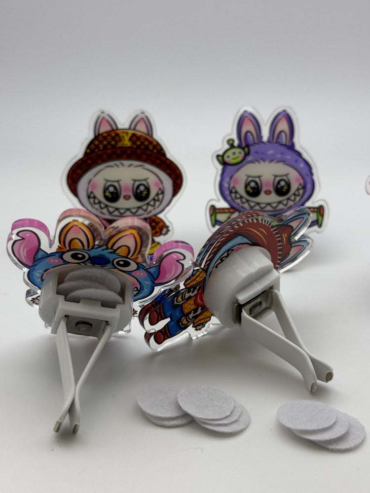 Monster Car Air Freshener Clip: Refillable Scent Diffuser - Pip & Purlie