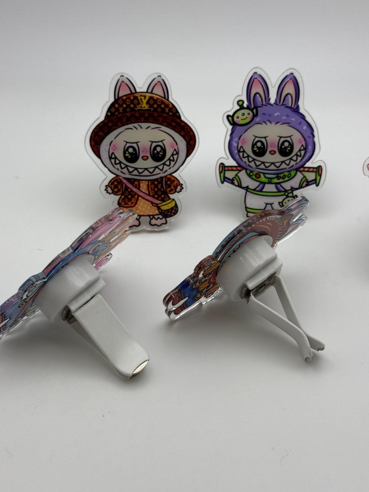 Monster Car Air Freshener Clip: Refillable Scent Diffuser - Pip & Purlie