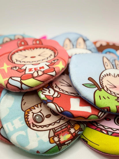Monster Fabric Monster Coin Purse - Lip Balm, Earphone Holder Cute & Compact - RANDOMLY picked - Pip & Purlie