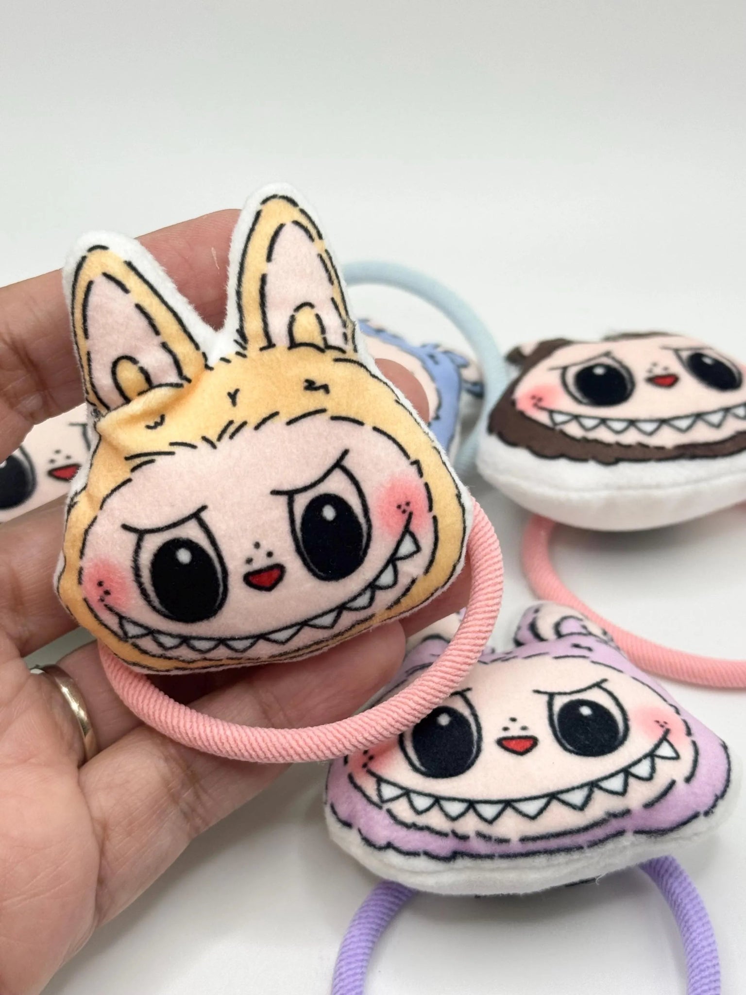 Monster Hair Ties - Cute and Fluffy - Hair Accessories - Pip & Purlie