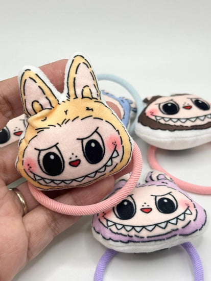 Monster Hair Ties - Cute and Fluffy - Hair Accessories - Pip & Purlie