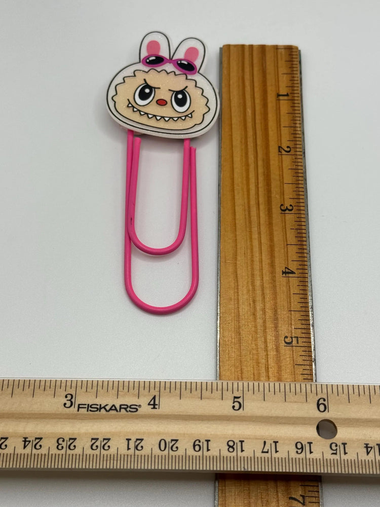 Monster Jumbo Paper Clips: Colorful Resin Charms - Pip & Purlie