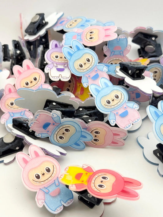Monster Magnet Clips – Cute Acrylic Magnet Clips Perfect for Office, School - Pip & Purlie