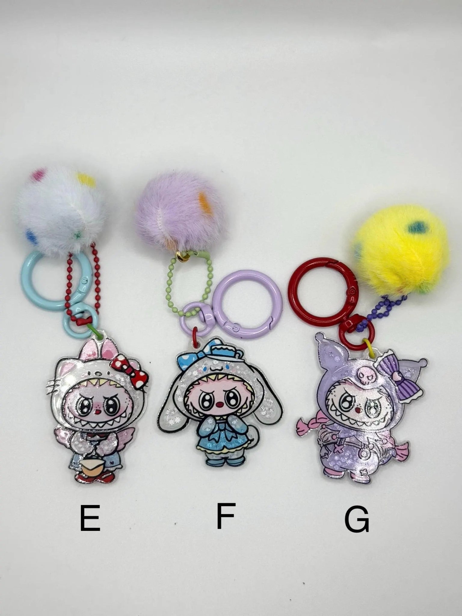 Monster Shaker Keychain | Cute Characters Bag Charm - Limited Quantity! - Pip & Purlie