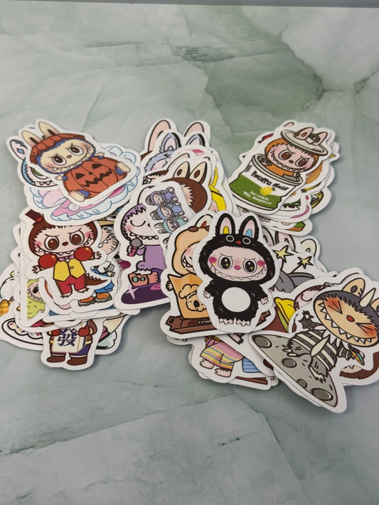 Monster Sticker Pack – 50 Playful, Colorful Designs! - Pip & Purlie