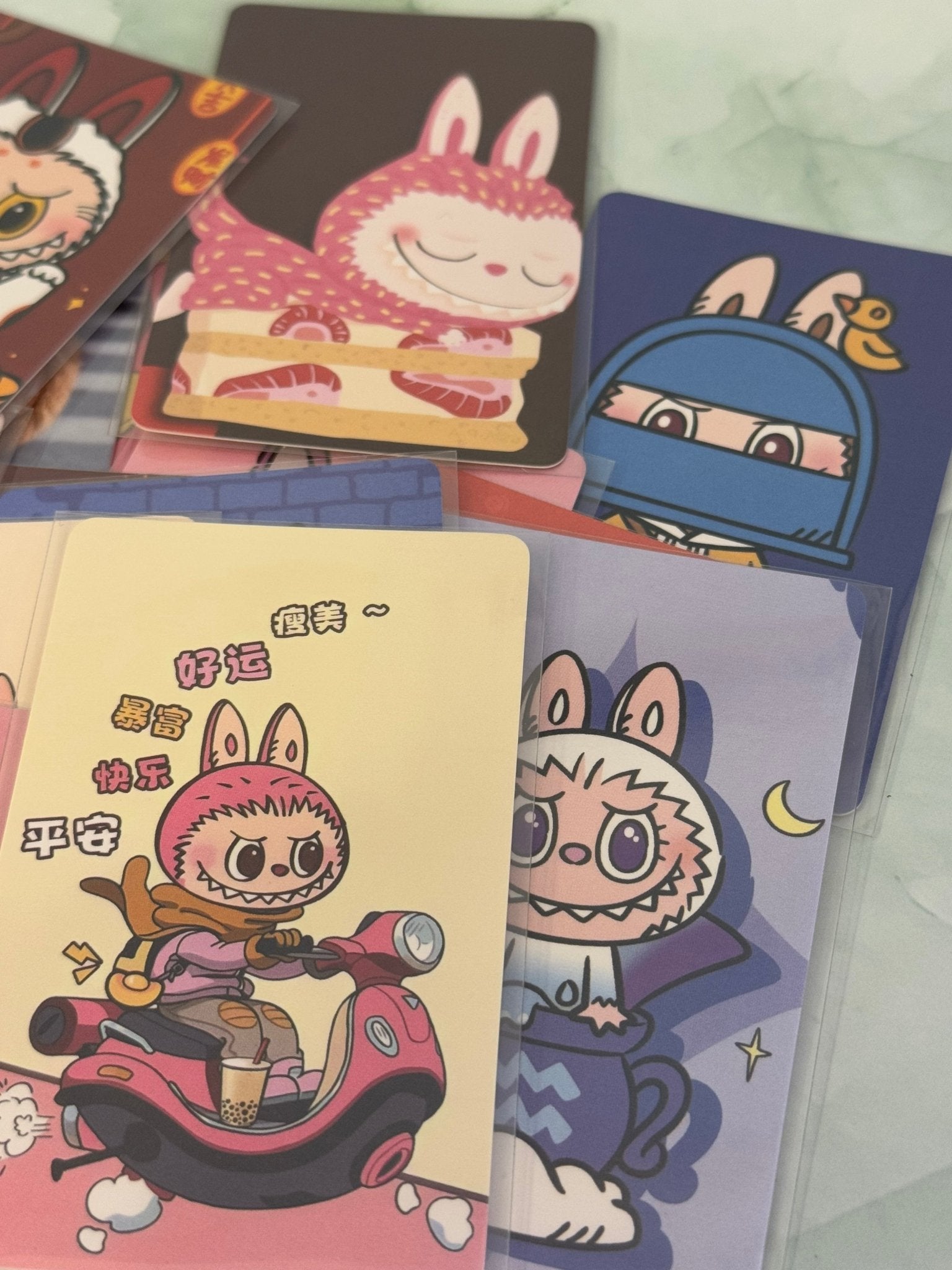 Monster Trading Cards – 25 Pack with Protective Sleeve! - Pip & Purlie