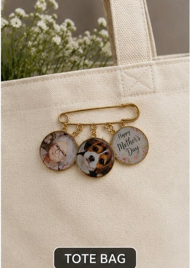 Personalized Memory Charm Pin ✨ - Pip & Purlie