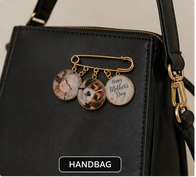 Personalized Memory Charm Pin ✨ - Pip & Purlie