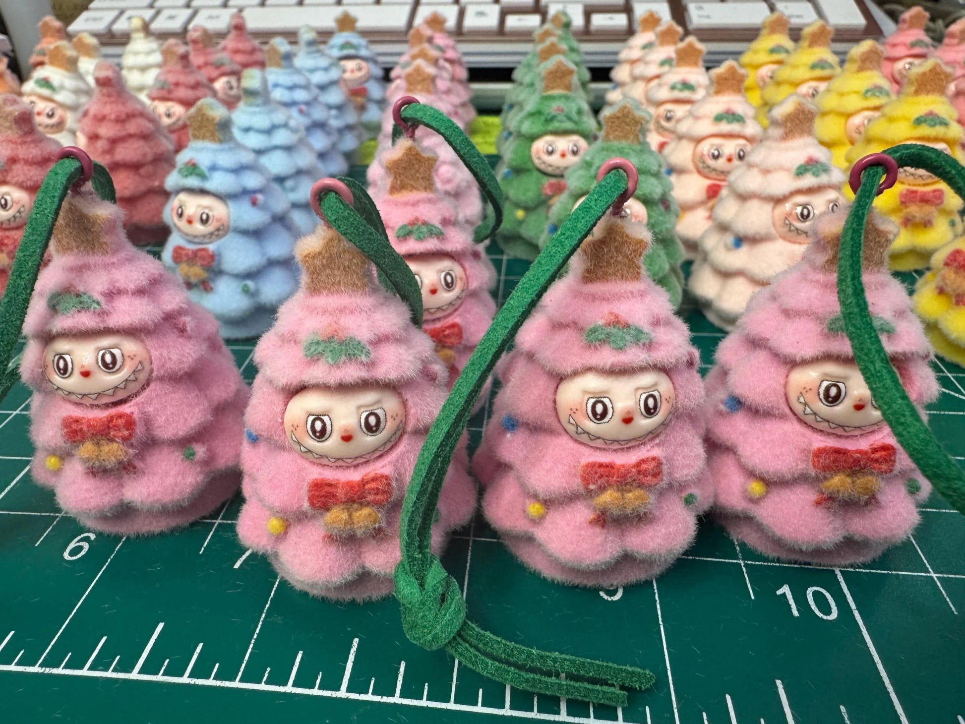 Whimsical Monster Christmas Tree Ornaments – Cute Holiday Décor - Pip & Purlie