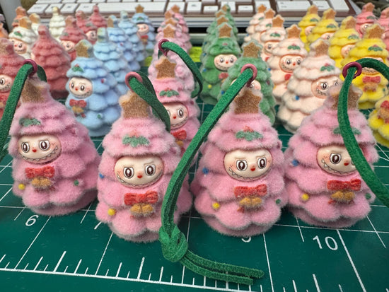 Whimsical Monster Christmas Tree Ornaments – Cute Holiday Décor - Pip & Purlie