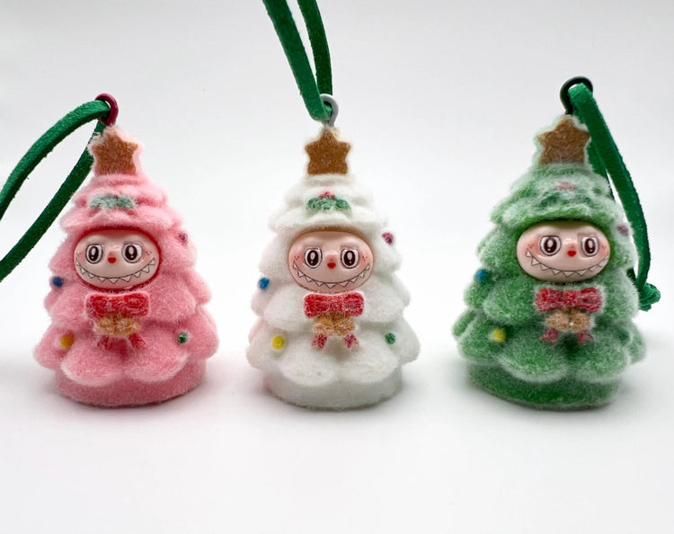 Whimsical Monster Christmas Tree Ornaments – Cute Holiday Décor - Pip & Purlie
